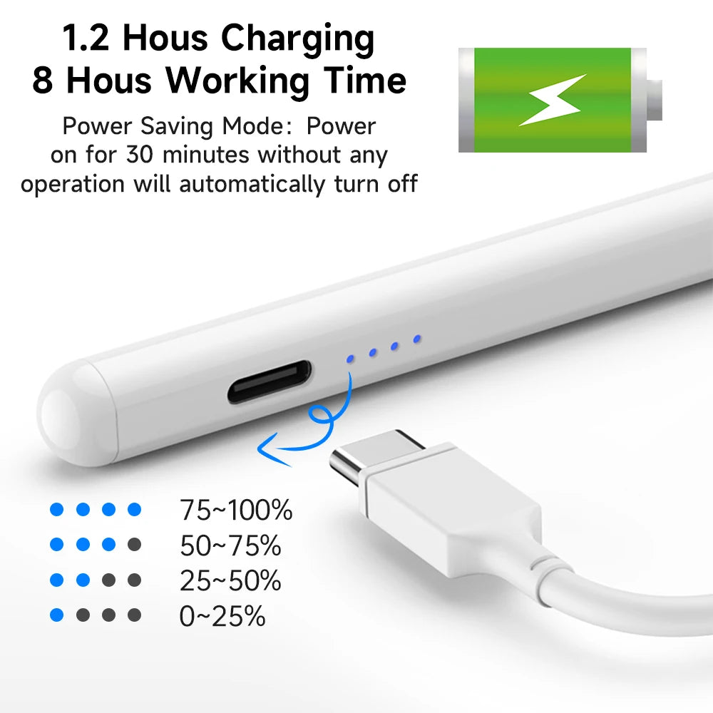 
                      
                        Apple iPad Pencil with Palm Rejection Power Display
                      
                    