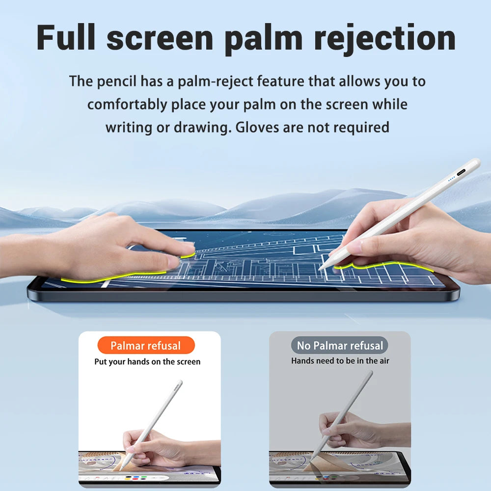 
                      
                        Apple iPad Pencil with Palm Rejection Power Display
                      
                    