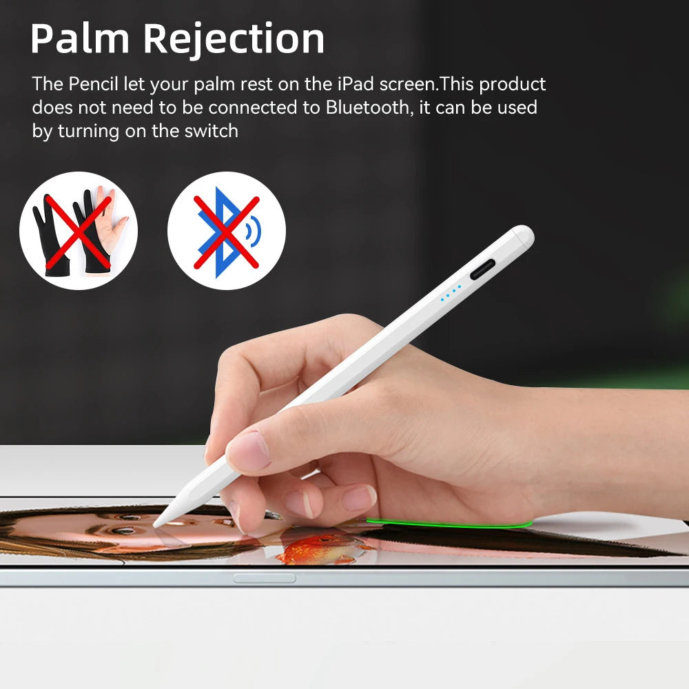 
                      
                        Apple iPad Pencil with Palm Rejection Power Display
                      
                    