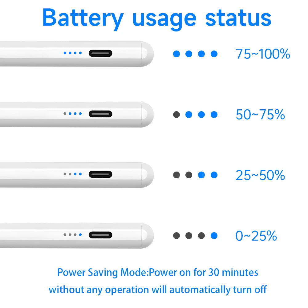 
                      
                        Apple iPad Pencil with Palm Rejection Power Display
                      
                    